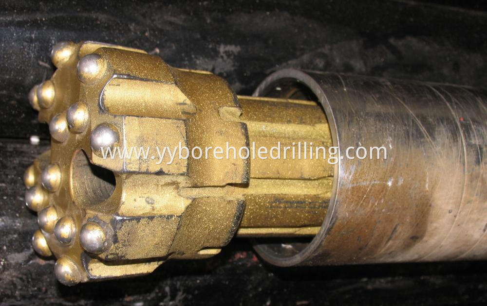 230m Dth Drilling Doublewall Rods Dth Bit